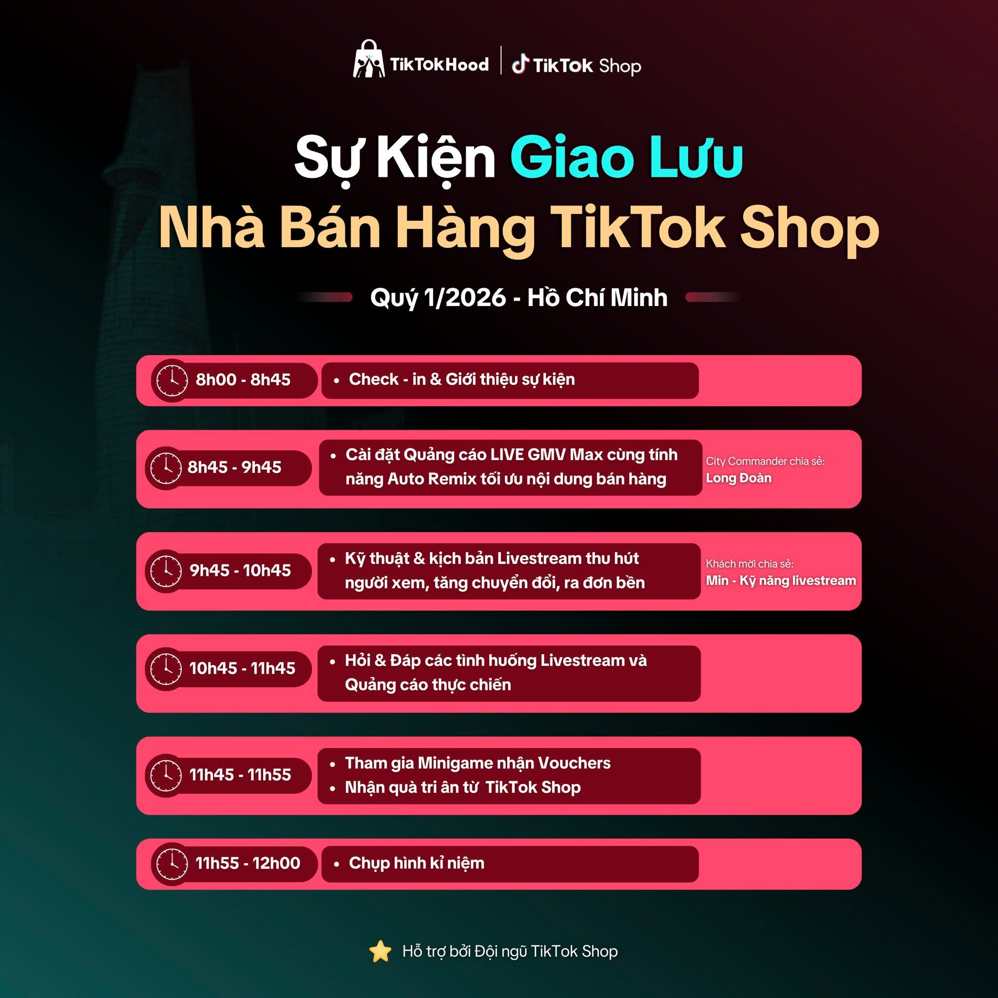 SỰ KIỆN GIAO LƯU NHÀ BÁN HÀNG TIKTOK SHOP QUÝ 1-2026 count(SỰ KIỆN GIAO LƯU NHÀ BÁN HÀNG TIKTOK SHOP QUÝ 1-2026)
