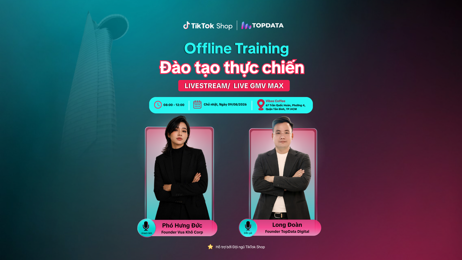 OFFLINE TRAINING – ĐÀO TẠO THỰC CHIẾN LIVESTREAM & LIVE GMV MAX count(OFFLINE TRAINING – ĐÀO TẠO THỰC CHIẾN LIVESTREAM & LIVE GMV MAX)