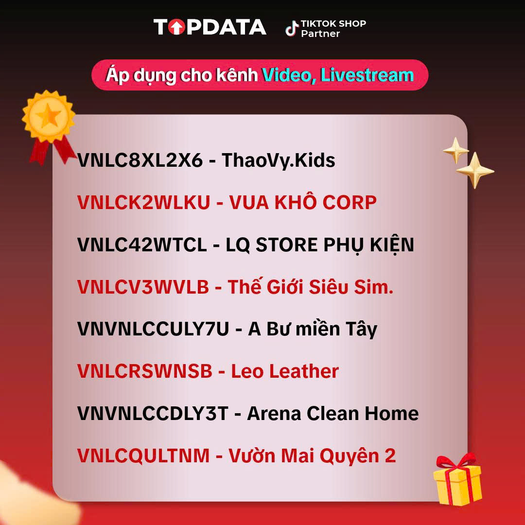 TopData TSP vinh danh Nhà Bán Hàng tăng trưởng nổi bật Quý 3/2026 – Trao tặng hơn 3.000 vouchers count(TopData TSP vinh danh Nhà Bán Hàng tăng trưởng nổi bật Quý 3/2026 – Trao tặng hơn 3.000 vouchers)